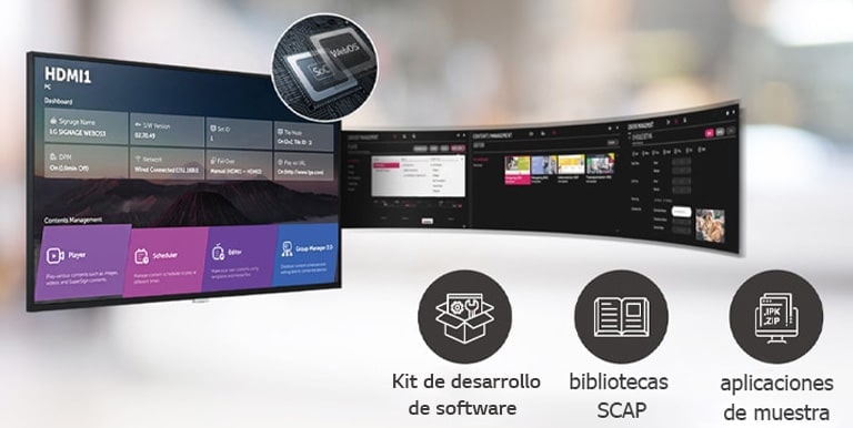 Se pueden realizar varias tareas al mismo tiempo con la GUI intuitiva