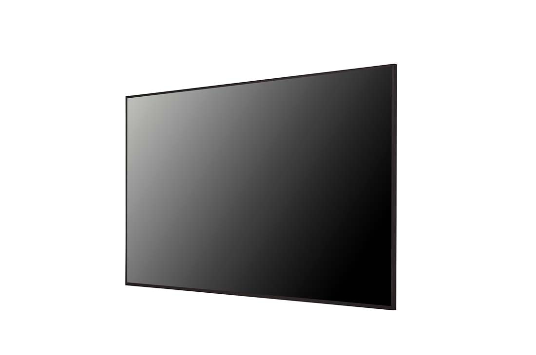LG UHD Signage Display, -45 degree side view, 65UH7N-E, thumbnail 3