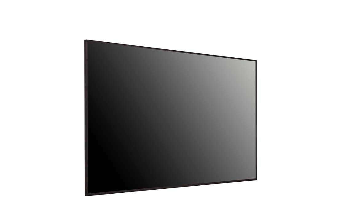 LG UHD Signage Display, +45 degree side view, 65UH7N-E, thumbnail 5