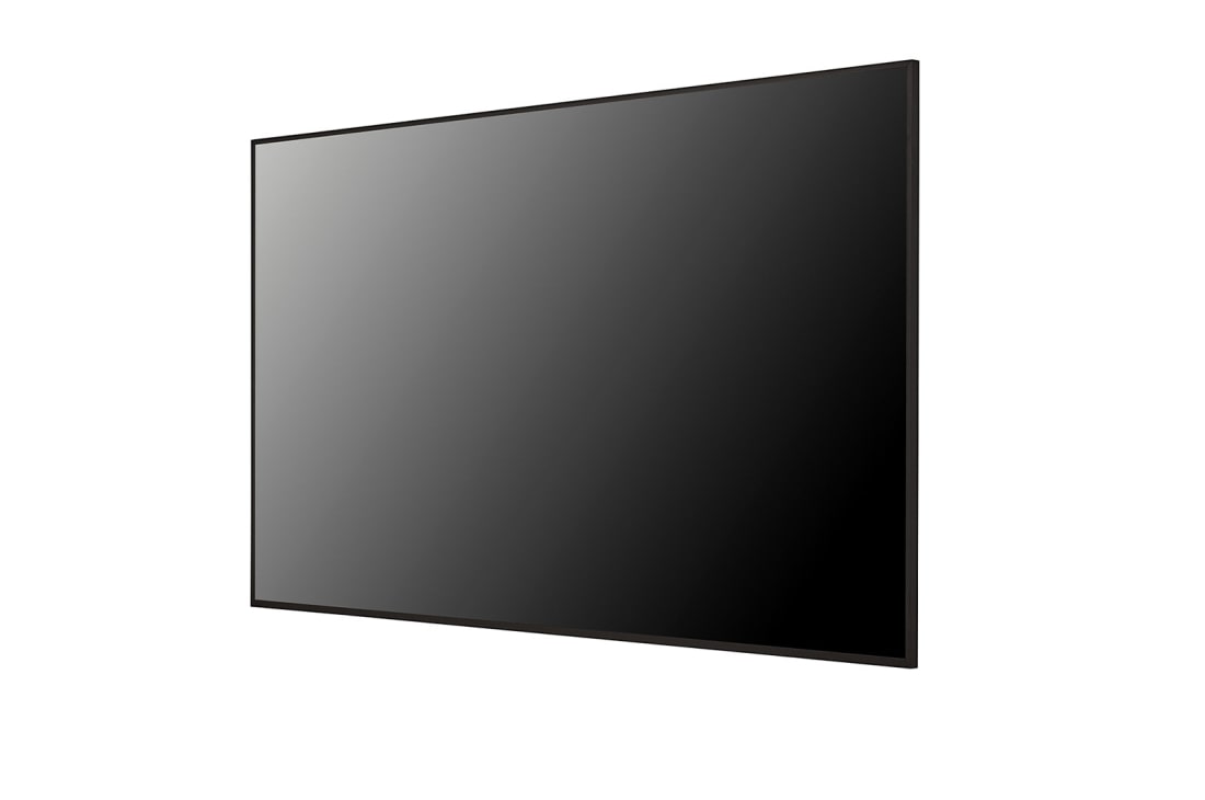 LG Pantalla UHD Signage, Vista lateral de -45 grados., 43UH5N-E, thumbnail 3
