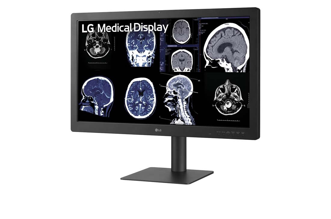 LG Monitor de diagnóstico negro IPS de 31,5 pulgadas y 8 MP, Right side view, 32HQ713D-B, thumbnail 2