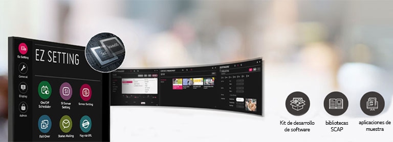 Ha mejorado la comodidad del usuario al utilizar SoC y webOS.