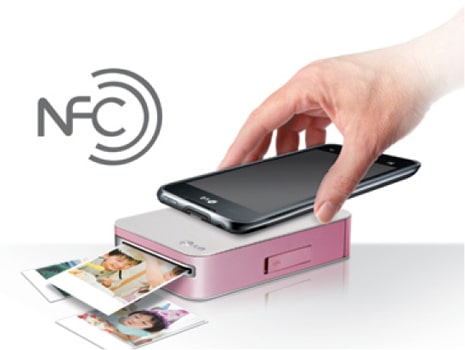 LG Impresora Portátil POCKET PHOTO con Tecnologia ZINK (sin tinta), Con  soporte para Bluetooth, Función de generador de código QR ​​y NFC.