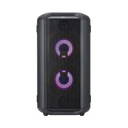 Torre de sonido LG XBOOM RL4, 150 W de potencia, iluminacion multicolor, karaoke2