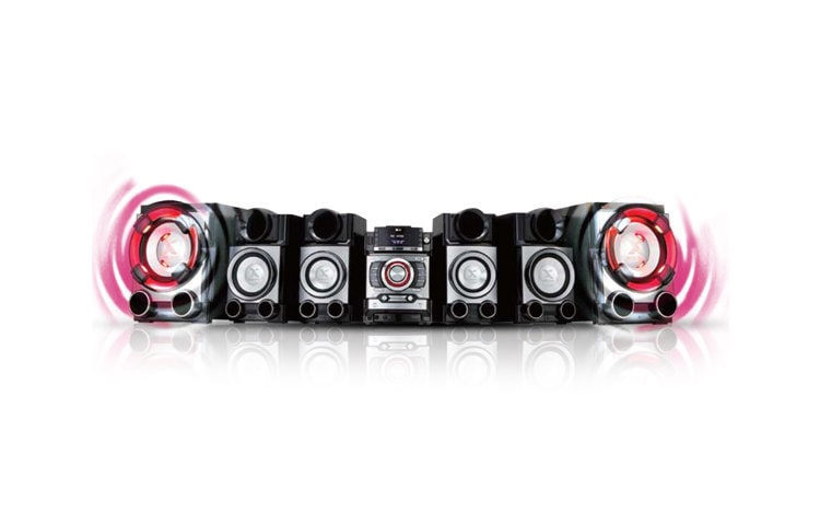 LG X-Metaliza tu rumba con los 20,000W del CM9520 X-Metal Bass de LG. Ritmos con potencia y sin distorsión., CM9520, thumbnail 6