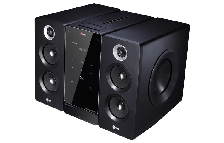 LG 160W DVD Micro Audio with Aramid Fiber, DM2730, thumbnail 3