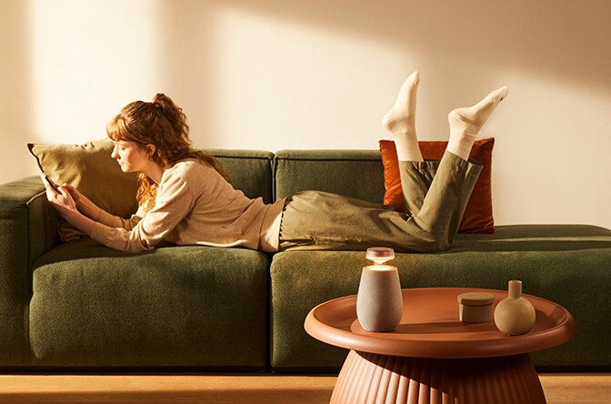 Image of LG XBOOM 360 XO2T in Lifestyle.