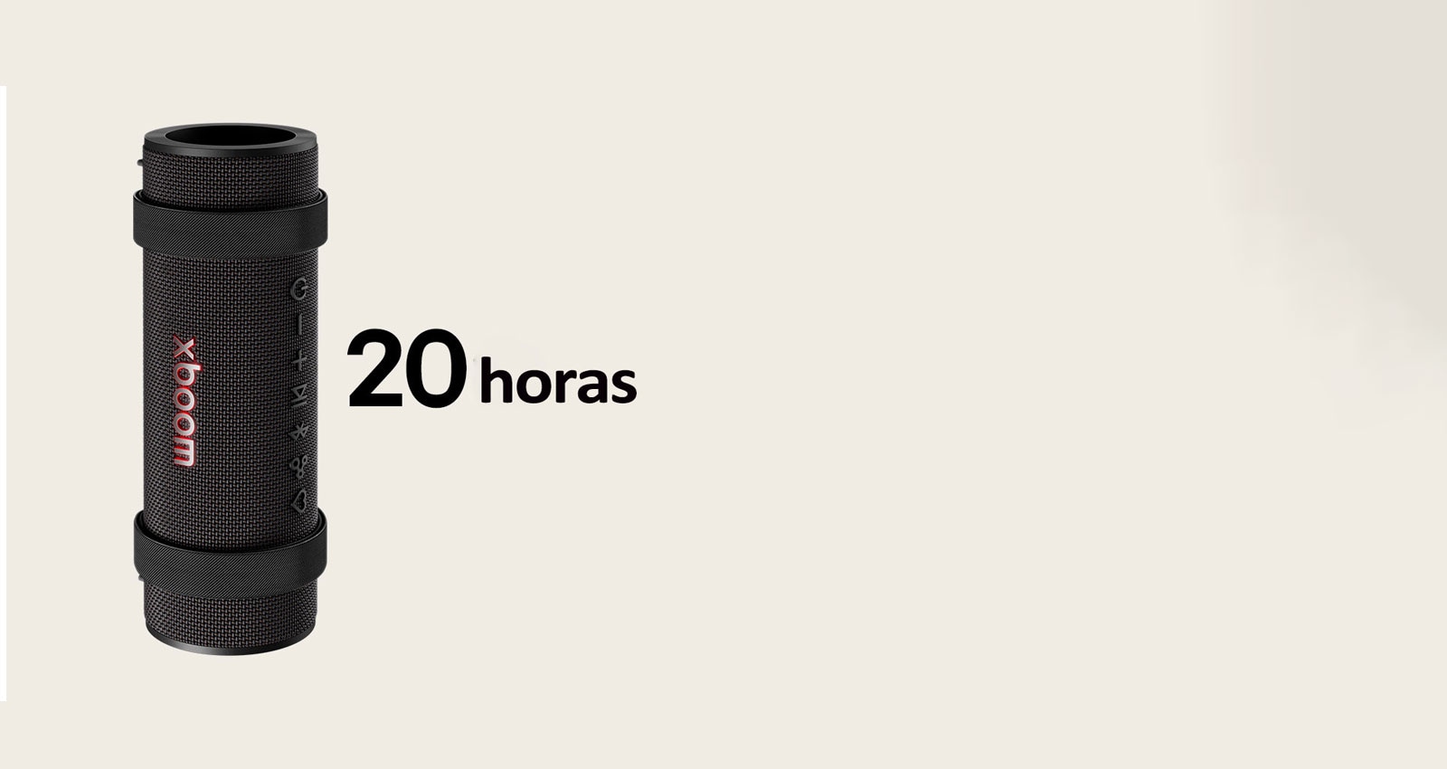 xboom Grab se coloca verticalmente.