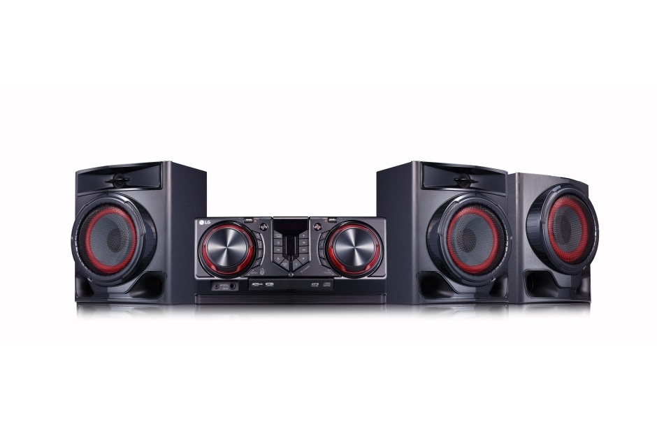 LG Minicomponente LG XBOOM CJ45 de 720 W de potencia RMS, Multi Bluetooth, TV Sound Sync, Karaoke, CJ45