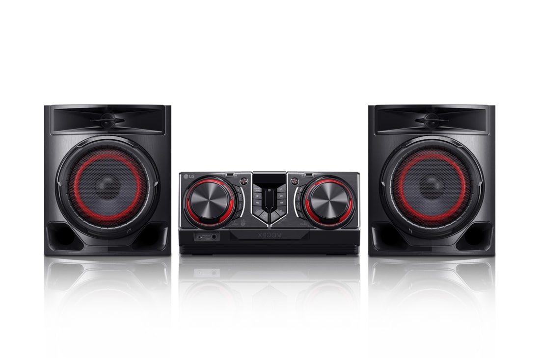 LG Minicomponente LG xboom CJ44 de 480 W de potencia RMS, Multi Bluetooth, TV Sound Sync, Karaoke, CJ44, thumbnail 3