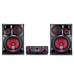 Minicomponente LG XBOOM CJ98 de 3500 W de potencia RMS, TV Sound Sync, DJ Loop, Karaoke2