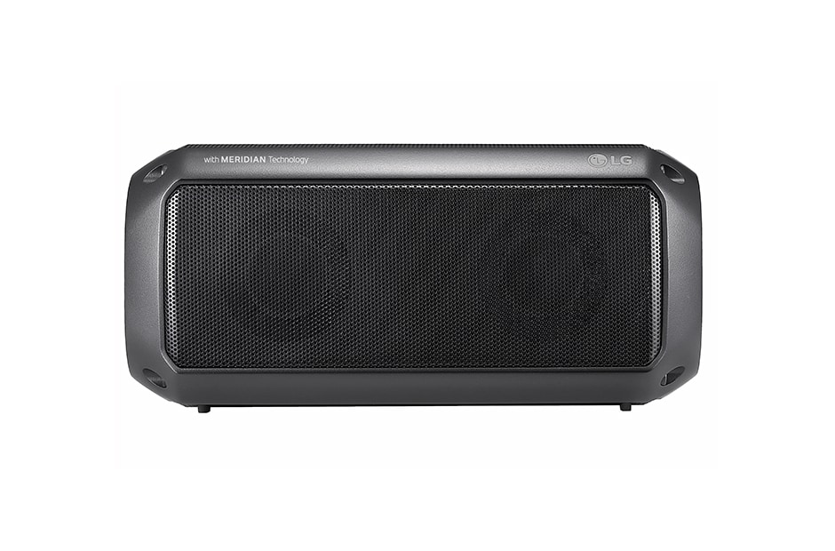 LG Bocina bluetooth LG XBOOM Go PK3 con 16W de potencia, Resistente al Agua, 12 horas de batería, Tecnología Meridian, PK3