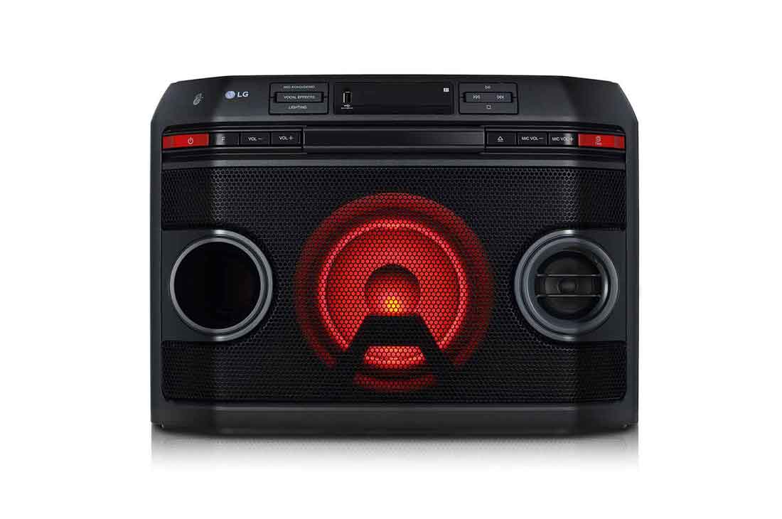 LG Torre de sonido LG XBOOM OL45, 220 W de potencia, Karaoke, Multi Bluetooth, OL45