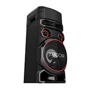 LG Torre de sonido LG XBOOM RN5|Karaoke Star| DJ App y DJ Pad |Super Bass Boost |Multi Bluetooth  , vista diagonal con el lado izquierdo hacia adelante, RN5, thumbnail 13