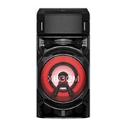 LG Torre de sonido LG XBOOM RN5|Karaoke Star| DJ App y DJ Pad |Super Bass Boost |Multi Bluetooth  , Vista frontal con luz roja, RN5, thumbnail 7