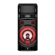 LG Torre de sonido LG XBOOM RN7|Karaoke Star| DJ App y DJ Pad |Super Bass Boost |Multi Bluetooth  , vista frontal con luz roja, RN7, thumbnail 7