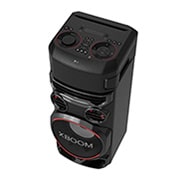 LG Torre de sonido LG XBOOM RN7|Karaoke Star| DJ App y DJ Pad |Super Bass Boost |Multi Bluetooth  , vista lateral superior y derecha de 30 grados, RN7, thumbnail 10