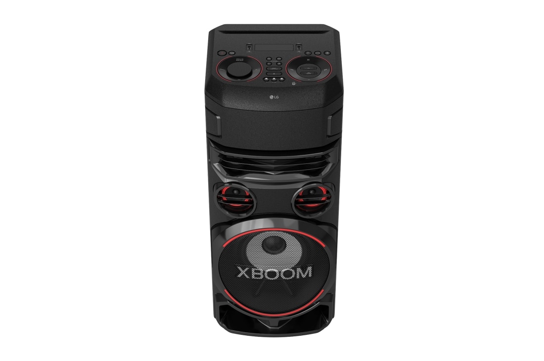 LG Torre de sonido LG XBOOM RN7|Karaoke Star| DJ App y DJ Pad |Super Bass Boost |Multi Bluetooth  , vista superior -30 grados, RN7, thumbnail 6