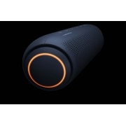 LG Bocina portátil XBOOM Go PL7 | Bluetooth| Luces LED | Tecnología de Sonido Meridian, LG XBOOMGo PL7, Primer plano del woofer derecho de LG XBOOM Go., PL7, thumbnail 9, PL7, thumbnail 9