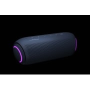 LG Bocina portátil XBOOM Go PL7 | Bluetooth| Luces LED | Tecnología de Sonido Meridian, LG XBOOMGo PL7, 90 grados a la vista lateral superior derecha de LG XBOOM Go., PL7, thumbnail 10, PL7, thumbnail 10