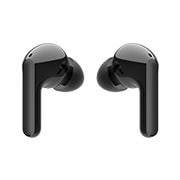 LG Audífonos Inalámbricos LG TONE Free HBS-FN6 color negro con Estuche de Carga UVNano y Sonido Meridian , Una vista trasera de las puntas de dos auriculares una frente a la otra, HBS-FN6, thumbnail 7