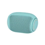 LG Bocina portátil XBOOM Go PL2 | Color celeste| Bluetooth | Certificación IPX5 | Tecnología de Sonido Meridian, Vista 15 grados hacia la derecha de LG XBOOM Go., PL2B, thumbnail 7