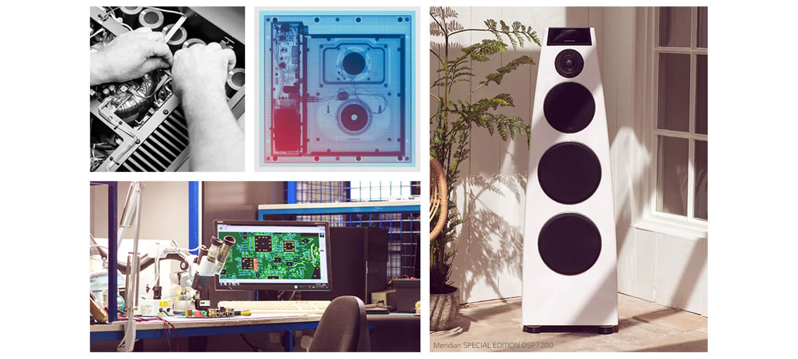 Meridian, Prestigioso Audio Británico 