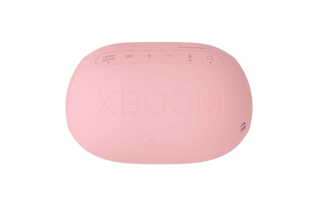 LG PL2P XBOOM Go - Altavoz Bluetooth inalámbrico resistente al agua con  hasta 10 horas de reproducción, goma de mascar, rosa goma de mascar rosa
