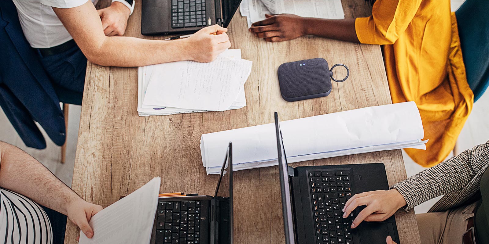 Llamadas de conferencia claras y fáciles