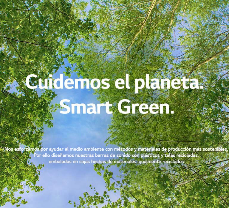 Una imagen verde llena de ricos árboles frondosos y un cielo se muestra en el medio