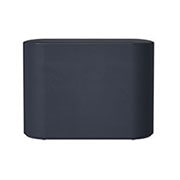 LG Barra de sonido compacta LG QP5 Éclair de 320W de potencia 3.1.2 canales con calidad de sonido Hi-Res Audio, Dolby Atmos, DTS:X y HDMI eARC., Vista derecha de 30 grados del altavoz de subgraves, QP5, thumbnail 14