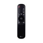 LG Barra de sonido compacta LG QP5 Éclair de 320W de potencia 3.1.2 canales con calidad de sonido Hi-Res Audio, Dolby Atmos, DTS:X y HDMI eARC., Vista frontal del mando a distancia, QP5, thumbnail 15