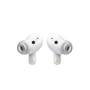 LG Auriculares True Wireless Bluetooth 5.2  con cancelación de ruido, Vista de los auriculares inalámbricos LG TONE Free abiertos con luz, TONE-FP5W, thumbnail 3
