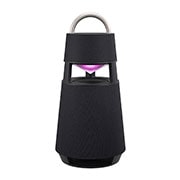 LG XBOOM360 RP4B, 'Ángulo frontal con iluminación morada gradiente encendida, RP4B, thumbnail 12