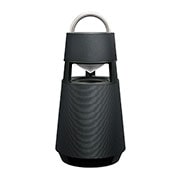 LG XBOOM360 RP4G, Ángulo frontal con iluminación amarilla encendida, RP4G, thumbnail 1