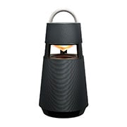 LG XBOOM360 RP4G, 'Ángulo frontal con iluminación morada gradiente encendida, RP4G, thumbnail 12