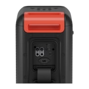 LG XBOOM XL5S Bocina portatil con bateria de hasta 12Hrs, LED RGB, entrada karaoke y guitarra, resistencia a salpicaduras, Power Bank., Close up of back view. It shows control panel., XL5S, thumbnail 10