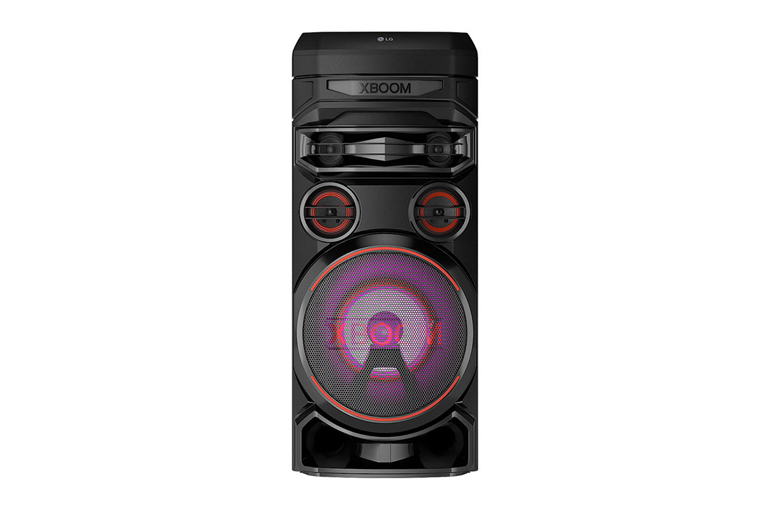 Torre de sonido LG XBOOM RNC7, Karaoke Star, Potenciador de bajos, Doble  salida de medios, DJ App y DJ Pad, Super Bass Boost, Multi Bluetooth