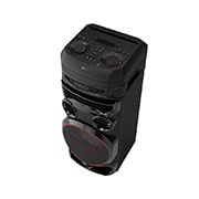 LG Torre de sonido LG XBOOM RNC7 | Karaoke Star | Potenciador de bajos | Doble salida de medios | DJ App y DJ Pad | Super Bass Boost | Multi Bluetooth, vista frontal con luz roja, RNC7, thumbnail 7
