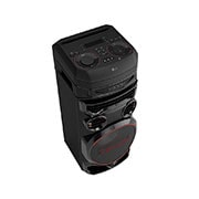 LG Torre de sonido LG XBOOM RNC7 | Karaoke Star | Potenciador de bajos | Doble salida de medios | DJ App y DJ Pad | Super Bass Boost | Multi Bluetooth, vista frontal con iluminación azul, RNC7, thumbnail 8