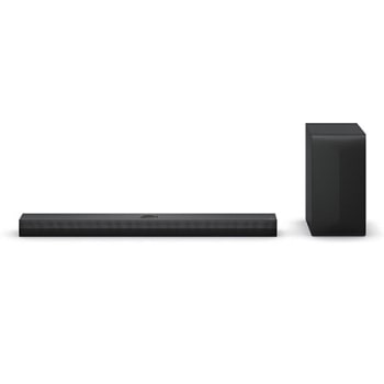 Front view of LG Soundbar S70TY and SubWoofer1