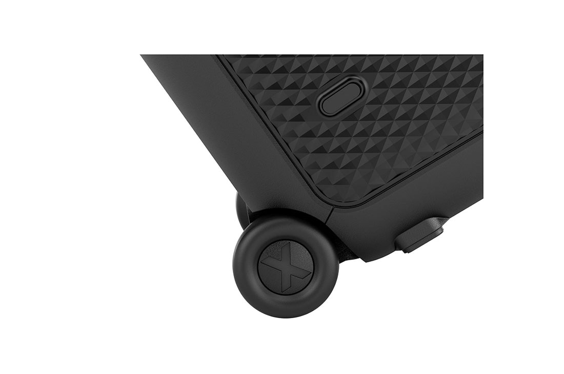 LG XBOOM XL7T bocina bluetooth con sonido de fiesta de 250W, Close up of a wheel., XL7T, thumbnail 13