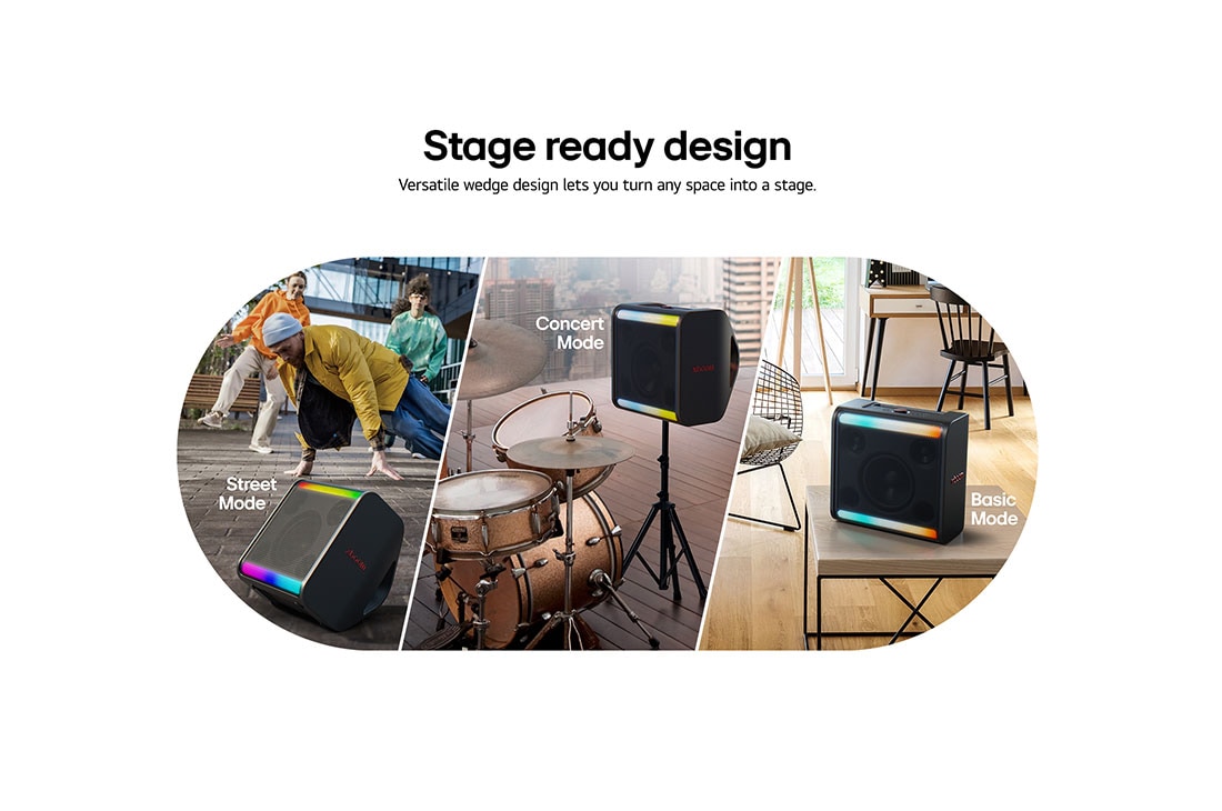 LG xboom Stage 301 by will.i.am | Bocina Bluetooth portátil | 120W | 12 horas de duración | Negro, USB cards, STAGE301, thumbnail 13