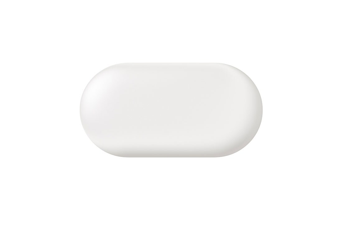 LG  LG xboom Buds by will.i.am | Audífonos Bluetooth | xboom Signature Sound con driver de grafeno | Color Blanco, cradle top view, BUDS, thumbnail 10