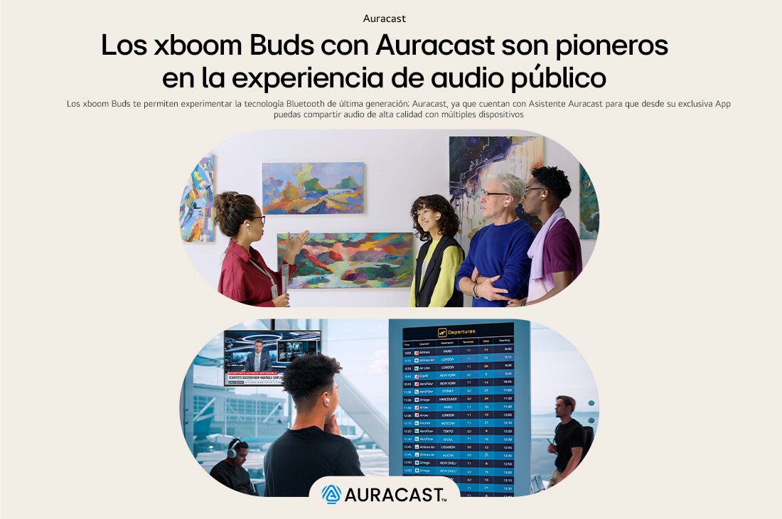 LG  LG xboom Buds by will.i.am | Audífonos Bluetooth | xboom Signature Sound con driver de grafeno | Color Blanco, USB cards, BUDS, thumbnail 14