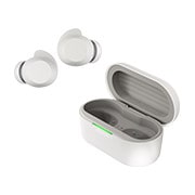 LG  LG xboom Buds by will.i.am | Audífonos Bluetooth | xboom Signature Sound con driver de grafeno | Color Blanco, Vista frontal de la LG xboom Buds by will.i.am | Audífonos Bluetooth | xboom Signature Sound con driver de grafeno | Color Blanco, BUDS, thumbnail 1