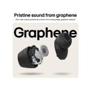 LG xboom Buds Plus by will.i.am - |Audífonos Bluetooth | xboom Signature Sound con driver de grafeno | Color Negro, BUDSPLUS, thumbnail 9