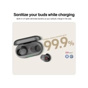 LG xboom Buds Plus by will.i.am - |Audífonos Bluetooth | xboom Signature Sound con driver de grafeno | Color Negro, BUDSPLUS, thumbnail 12