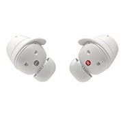 LG xboom Buds Lite by will.i.am | Audífonos Bluetooth | xboom Signature Sound con driver de grafeno | Color Blanco, earbuds rear view, BUDSLITE Blancos, thumbnail 8