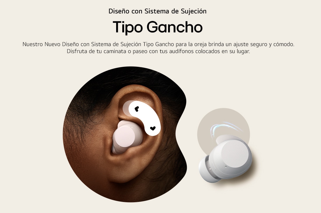 LG  LG xboom Buds by will.i.am | Audífonos Bluetooth | xboom Signature Sound con driver de grafeno | Color Blanco, USB cards, BUDS.AMEXLWH, thumbnail 11